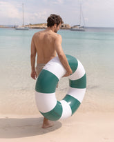 Flotador donut verde - ALABAMA - Flamingueo