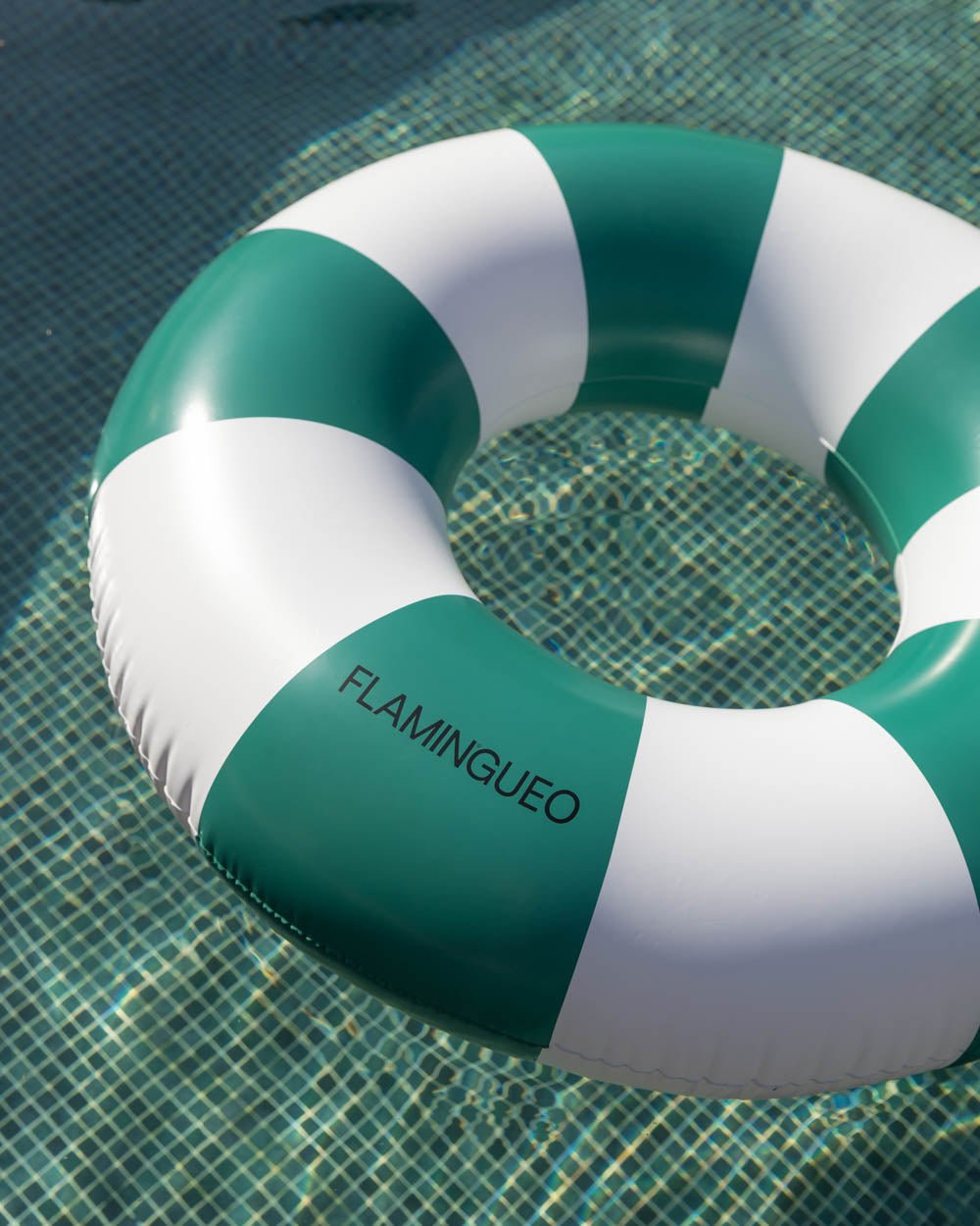 Flotador donut verde - ALABAMA - Flamingueo