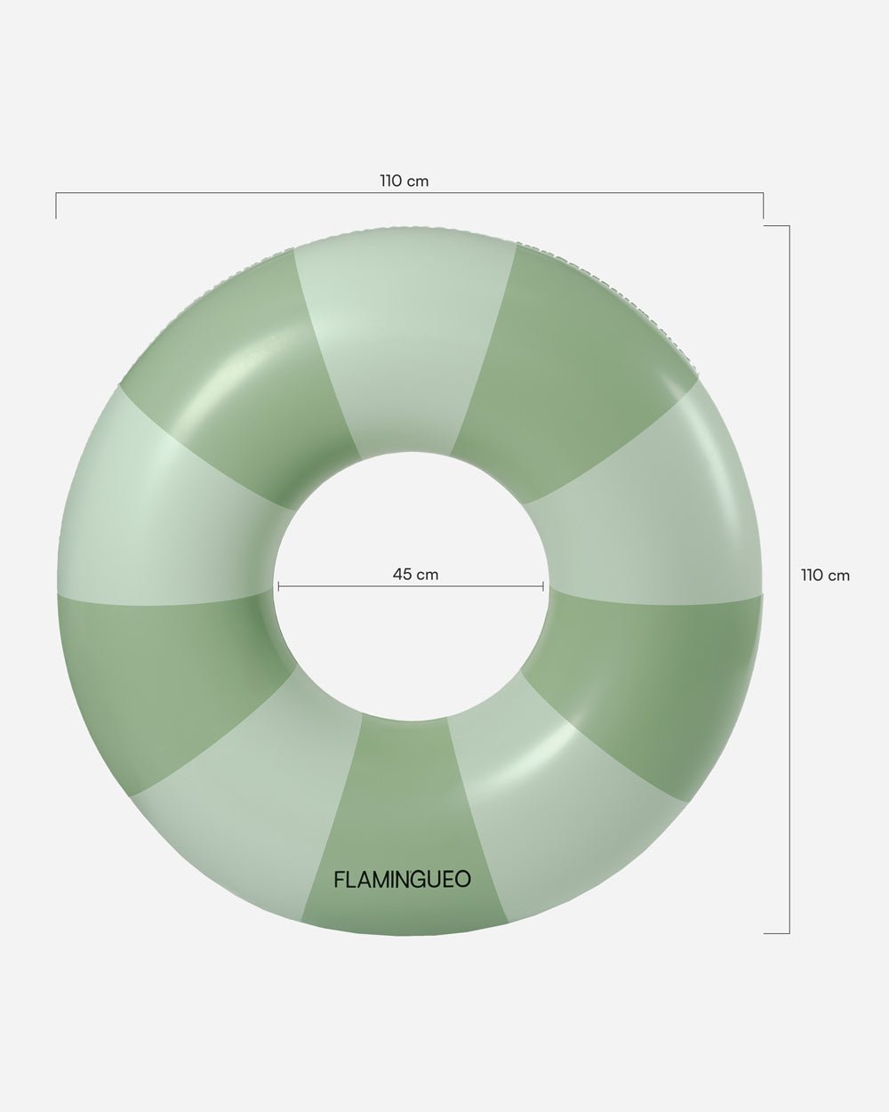 Flotador donut verde - CINNAMON - Flamingueo