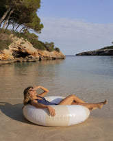 Flotador donut XL beige - VICTORIA - Flamingueo