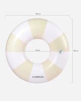 Flotador donut XL beige - VICTORIA - Flamingueo