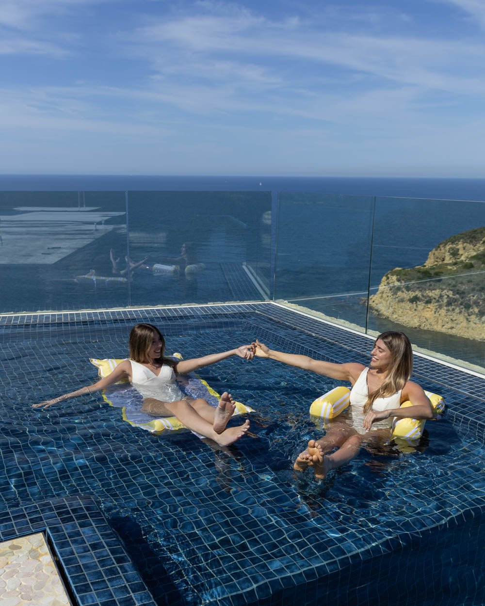 Flotador estilo silla amarilla - GALA - Flamingueo