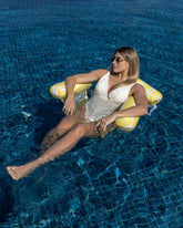 Flotador estilo silla amarilla - GALA - Flamingueo