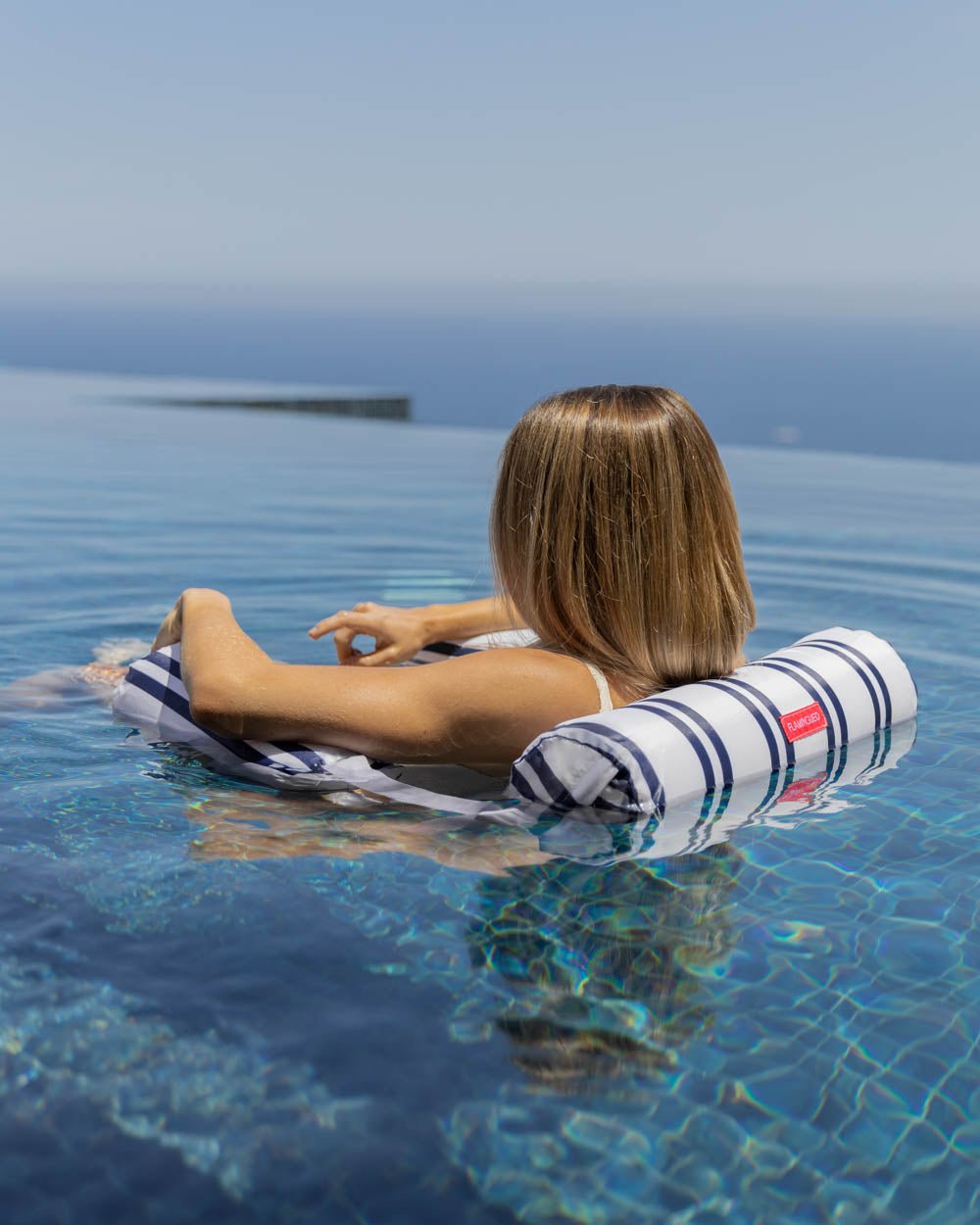 Flotador estilo silla azul - GALA - Flamingueo