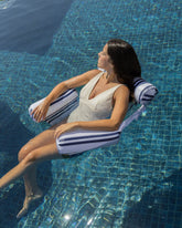 Flotador estilo silla azul - GALA - Flamingueo