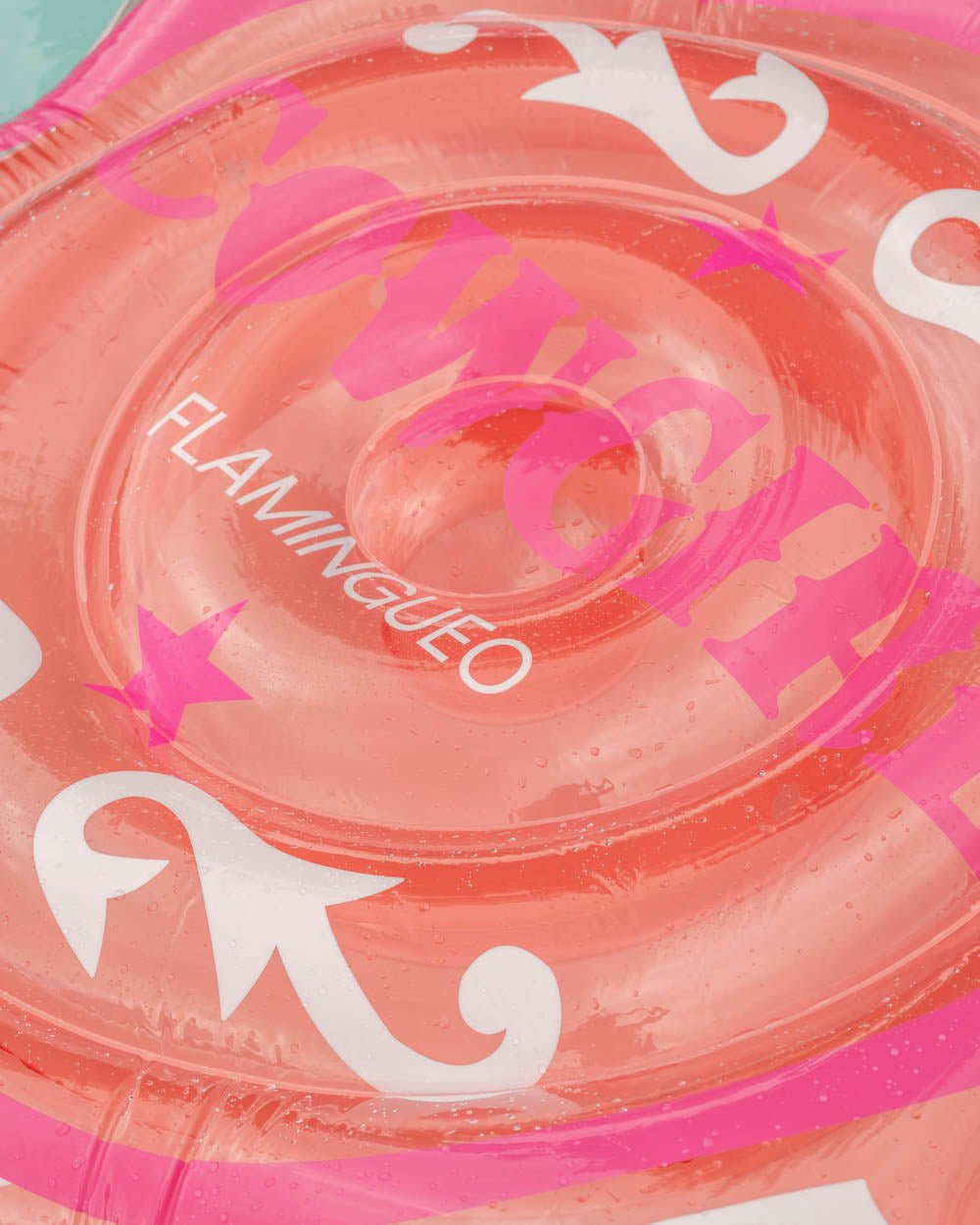 Flotador estrella cowboy naranja - TEXAS - Flamingueo