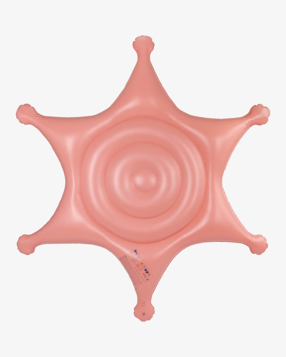 Flotador estrella cowboy naranja - TEXAS - Flamingueo