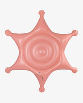 Flotador estrella cowboy naranja - TEXAS - Flamingueo