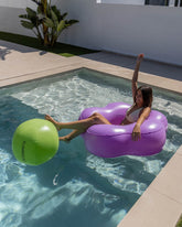 Flotador flor morada - BONNIE - Flamingueo