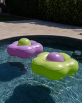 Flotador flor verde - BONNIE - Flamingueo