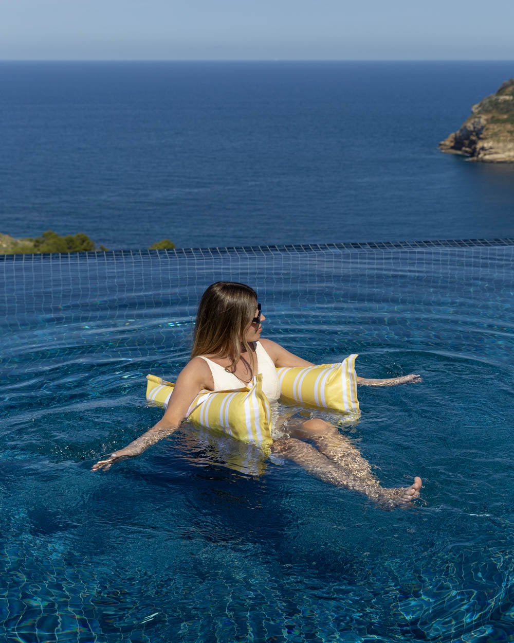 Flotador hamaca amarillo - HARBOR - Flamingueo