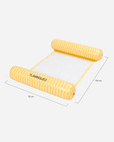 Flotador hamaca amarillo - KALA - Flamingueo