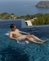 Flotador hamaca azul - HARBOR - Flamingueo