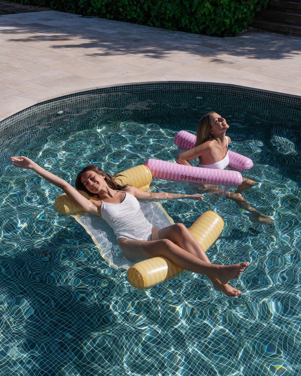 Flotador hamaca rosa - KALA - Flamingueo