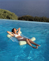 Flotador hamaca verde - KALA - Flamingueo