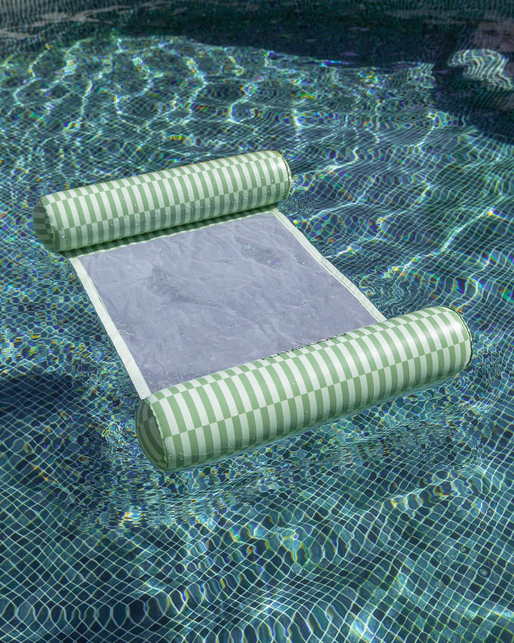 Flotador hamaca verde - KALA - Flamingueo