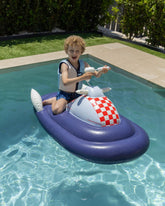Flotador moto de agua espacial azul - RANGER - Flamingueo