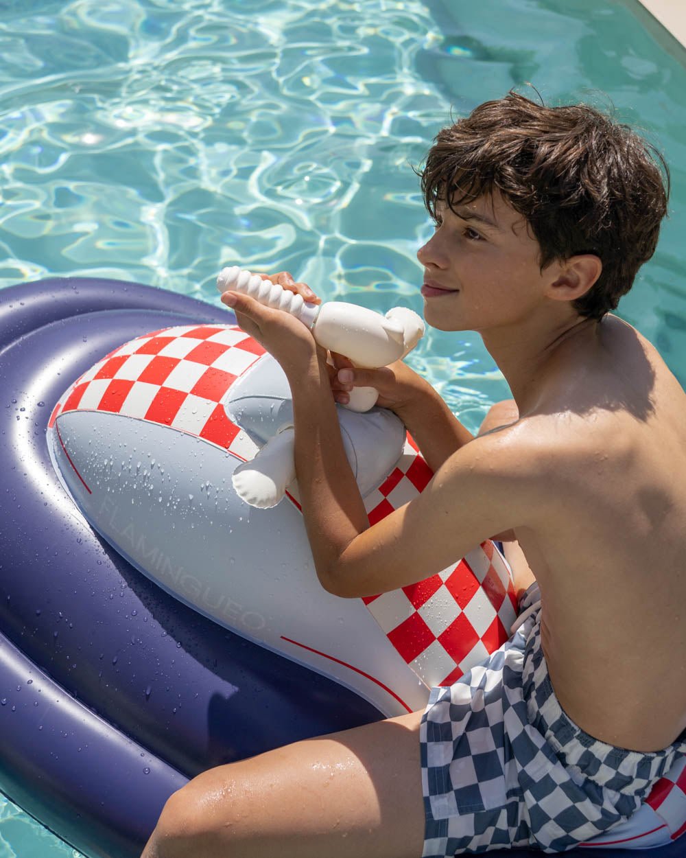 Flotador moto de agua espacial azul - RANGER - Flamingueo