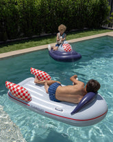 Flotador nave espacial azul - GALACTIC - Flamingueo