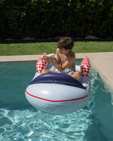 Flotador nave espacial azul - GALACTIC - Flamingueo