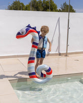 Flotador serpiente multicolor - TRITON - Flamingueo