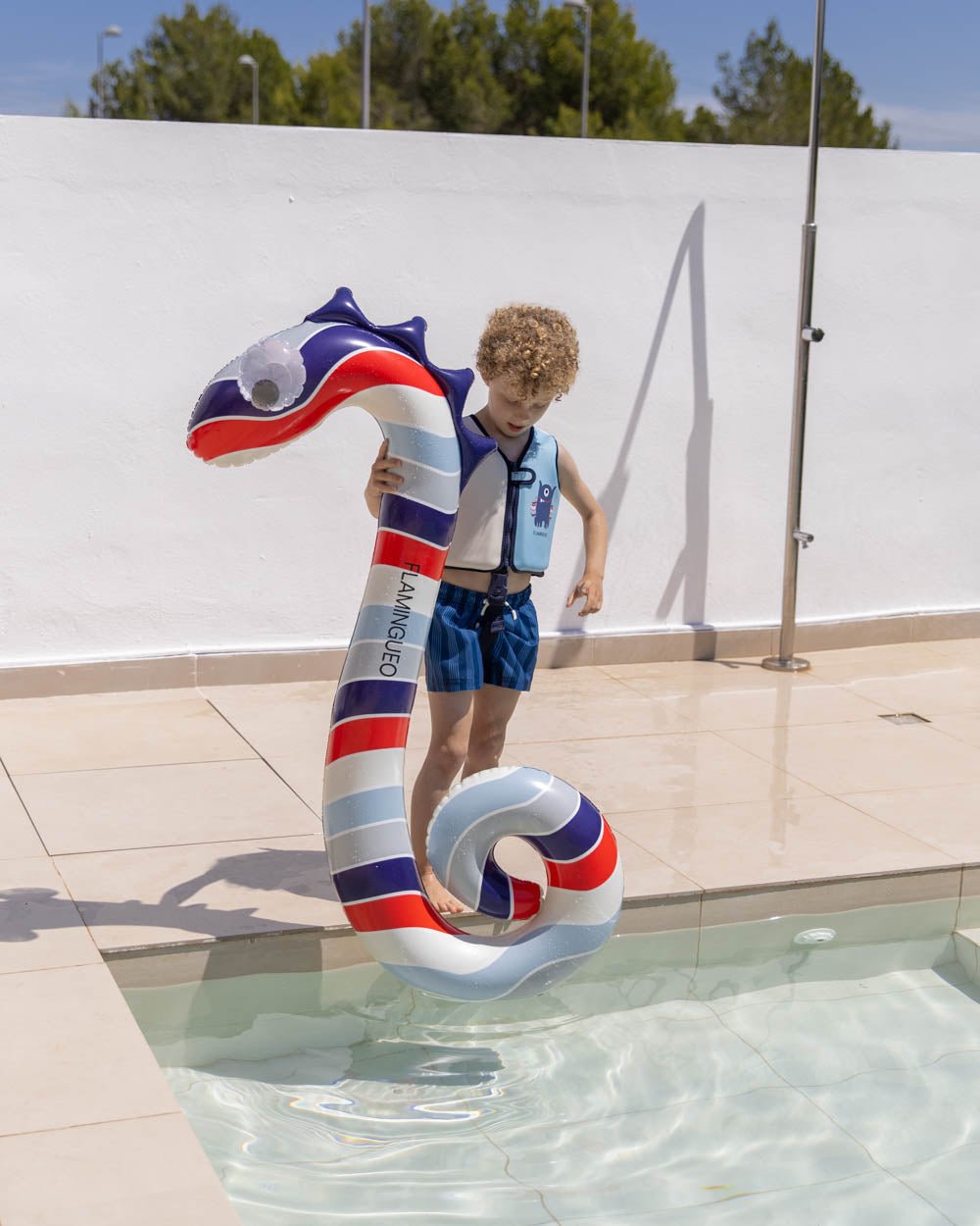 Flotador serpiente multicolor - TRITON - Flamingueo