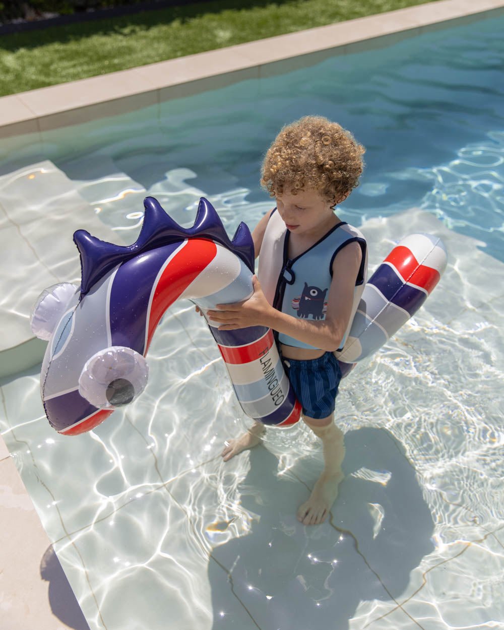 Flotador serpiente multicolor - TRITON - Flamingueo