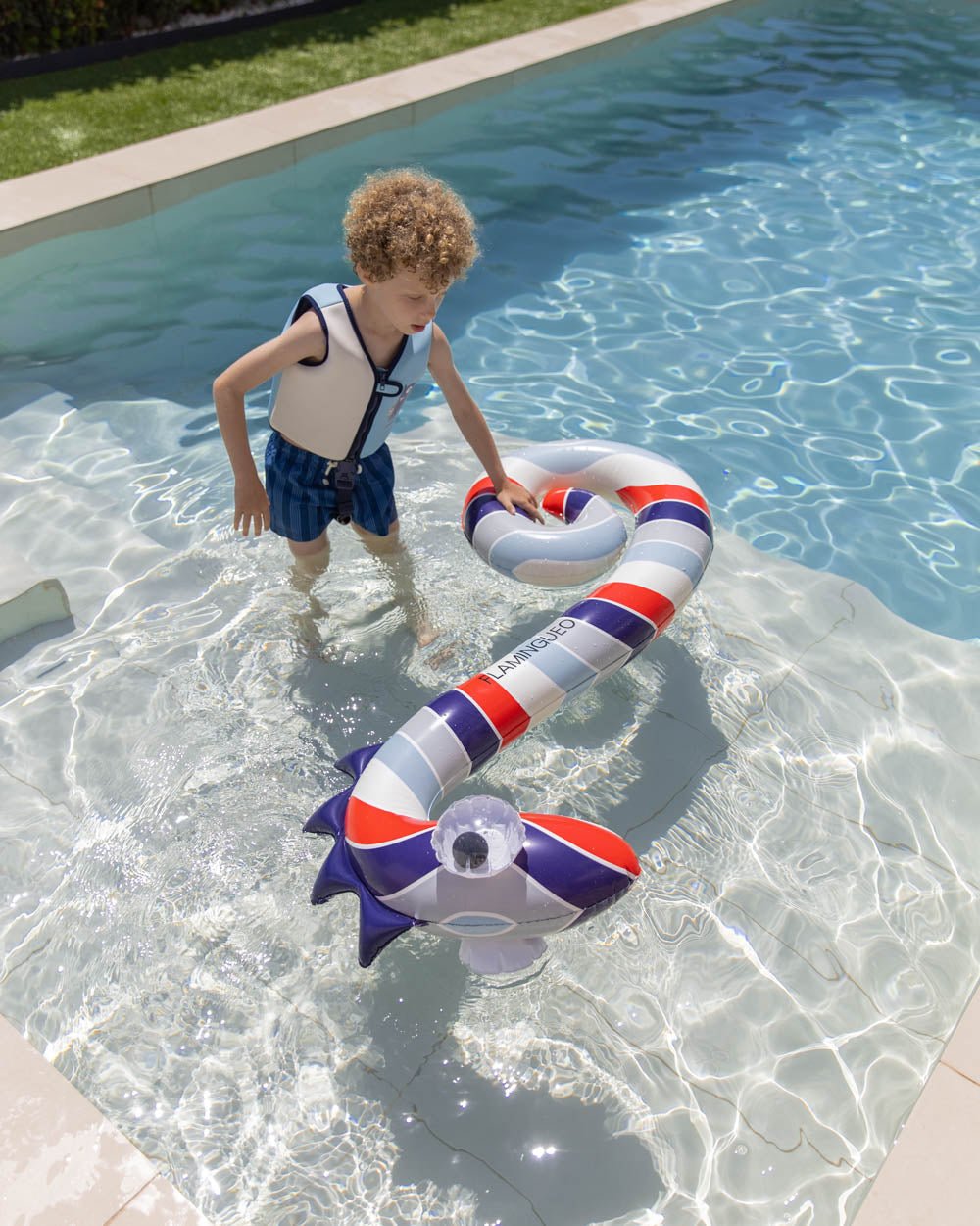 Flotador serpiente multicolor - TRITON - Flamingueo