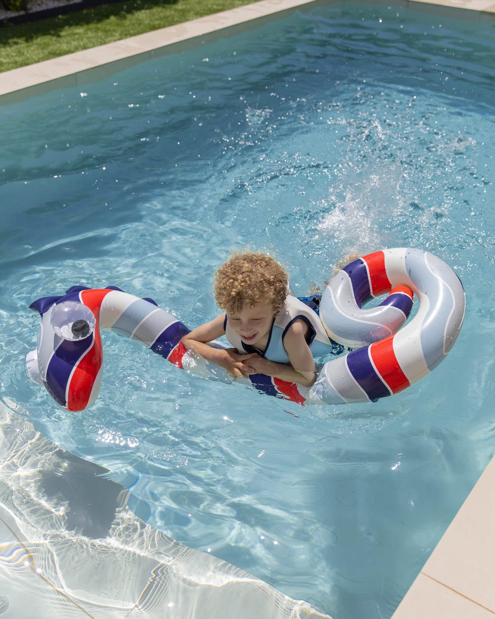 Flotador serpiente multicolor - TRITON - Flamingueo