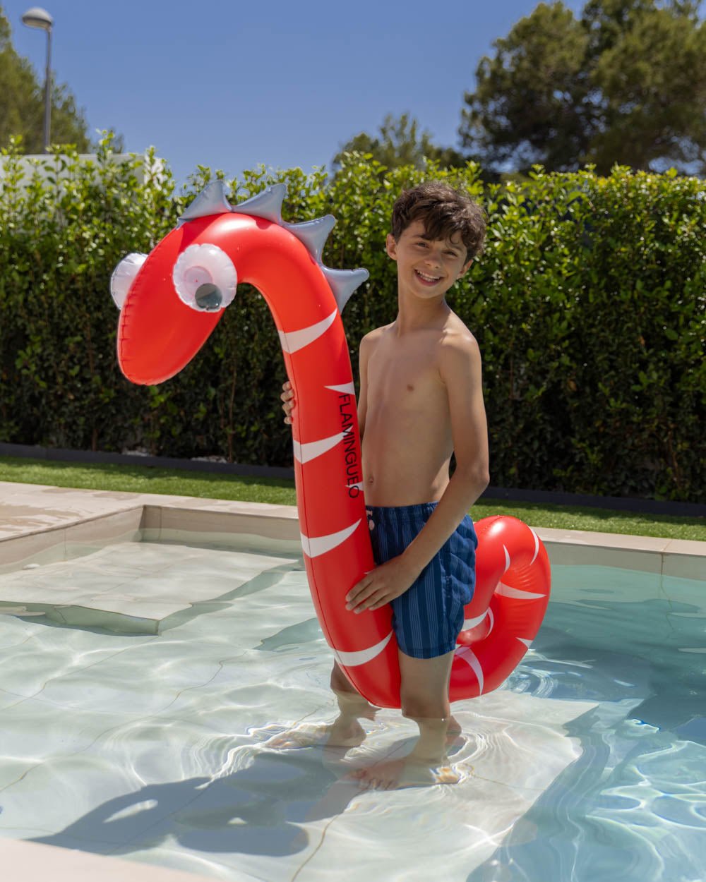 Flotador serpiente roja - TRITON - Flamingueo