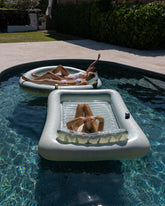 Flotador tanning pool redonda - LUNA - Flamingueo