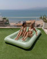 Flotador tanning pool verde - PORTOFINO - Flamingueo