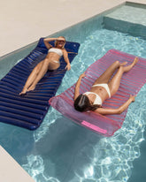 Flotador tumbona azul - MILOS - Flamingueo