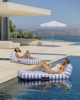 Flotador tumbona azul - MONTECARLO - Flamingueo