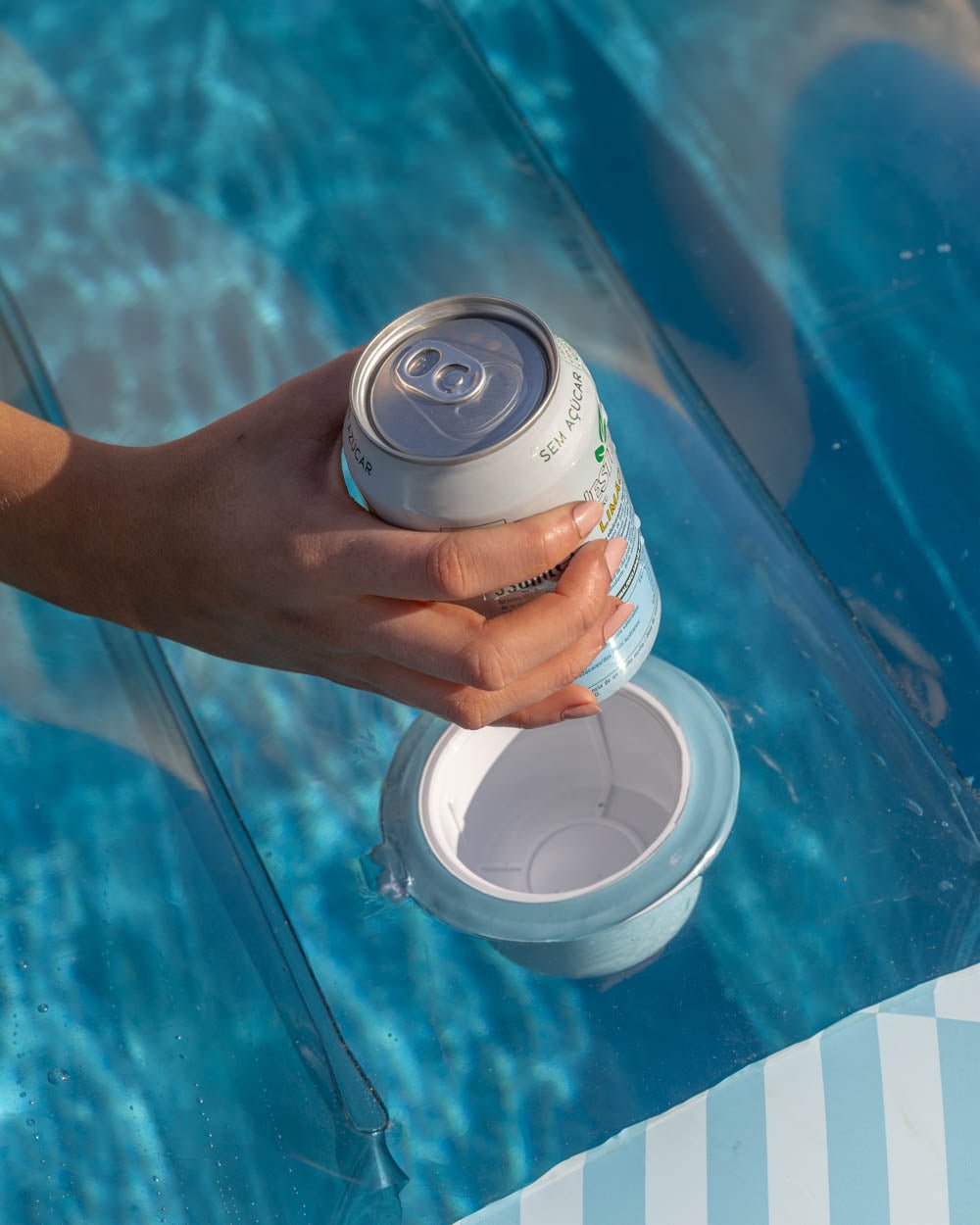 Flotador tumbona azul - PALERMO - Flamingueo