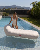 Flotador tumbona beige - OLIVE - Flamingueo