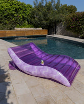 Flotador tumbona morada - ARLO - Flamingueo
