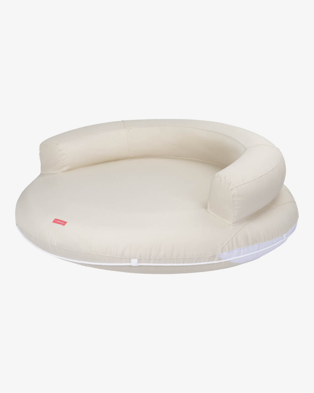 Flotador tumbona redonda beige - BABYLON - Flamingueo