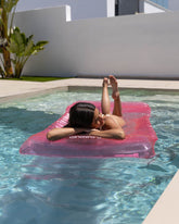 Flotador tumbona rosa - MILOS - Flamingueo