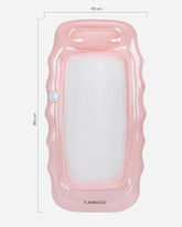 Flotador tumbona rosa - SERENITY - Flamingueo