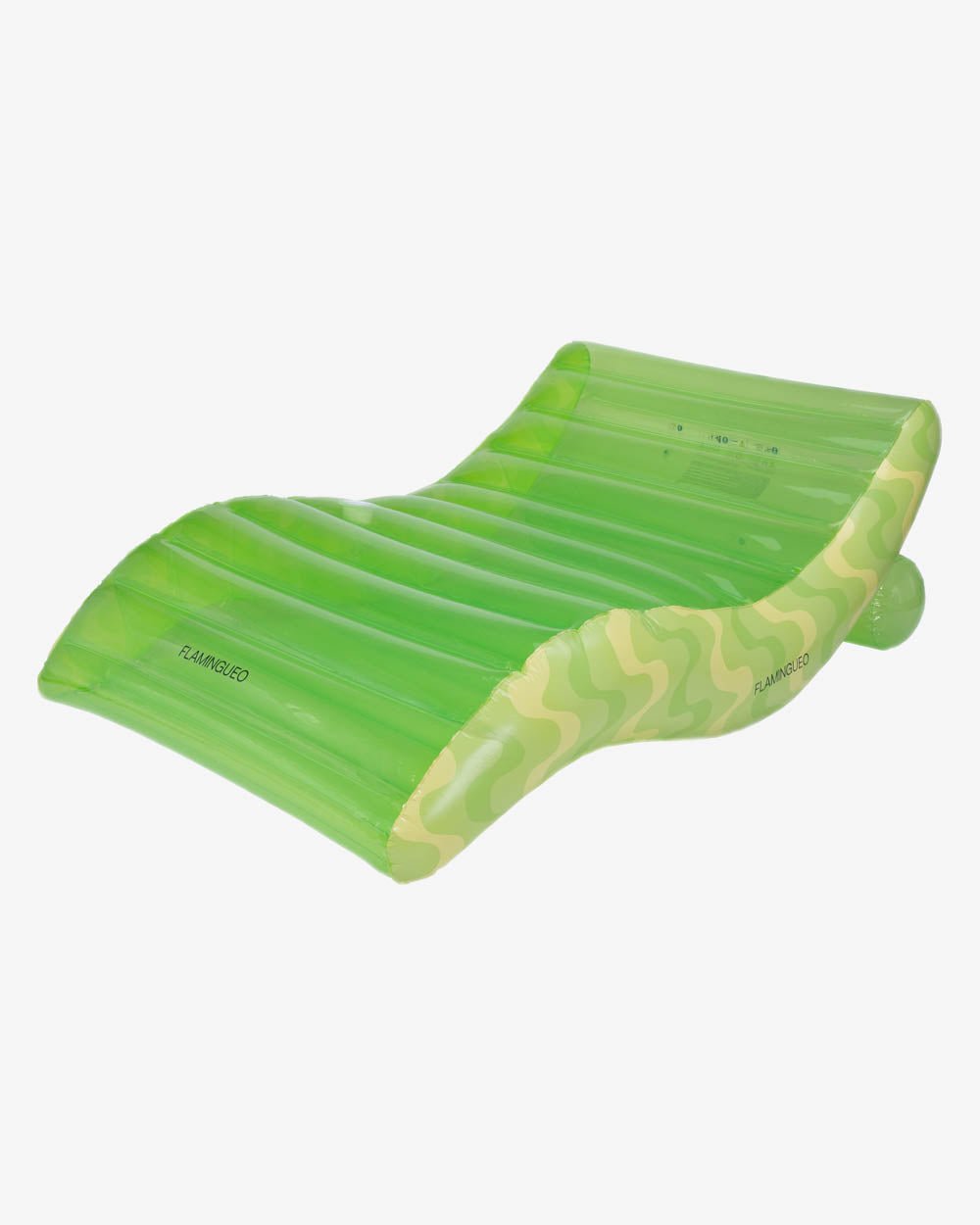 Flotador tumbona verde - ARLO - Flamingueo