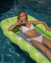 Flotador tumbona verde - ENERGY - Flamingueo