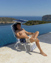 Hamaca plegable playa azul - SHARON - Flamingueo