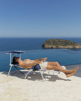 Hamaca plegable playa azul - SHARON - Flamingueo