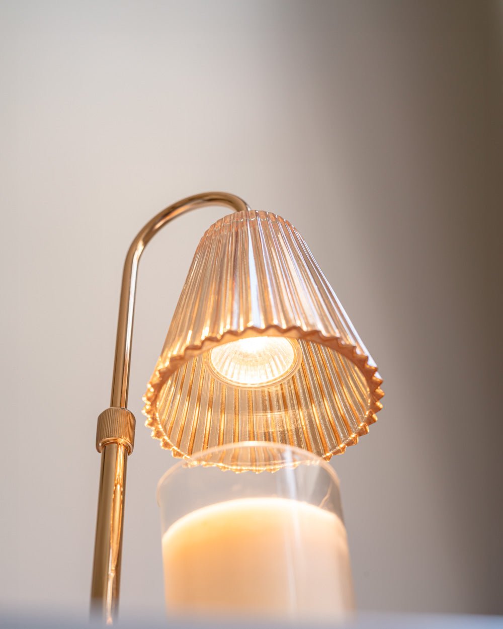 Lámpara para velas - BLOOM - Flamingueo