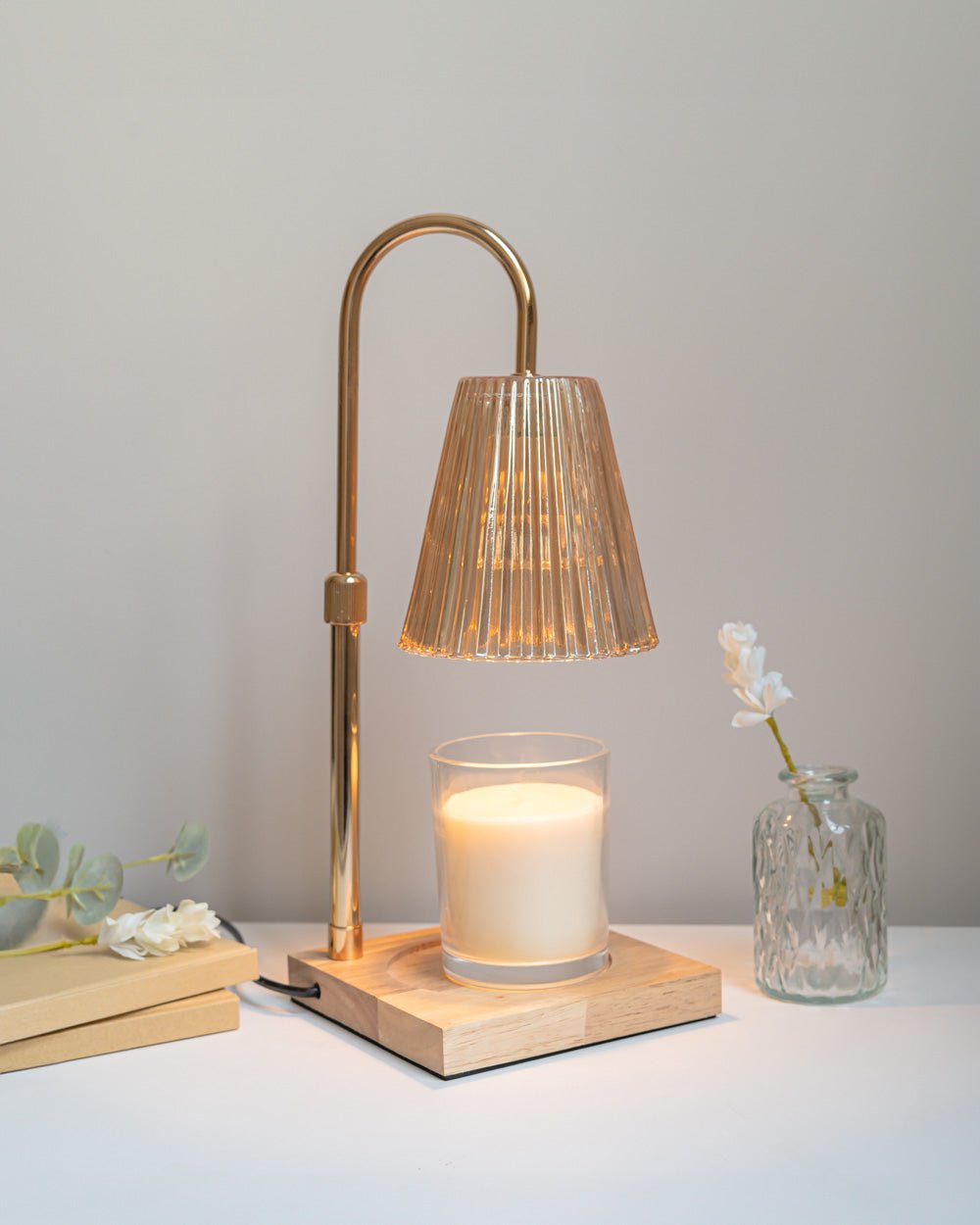 Lámpara para velas - BLOOM - Flamingueo