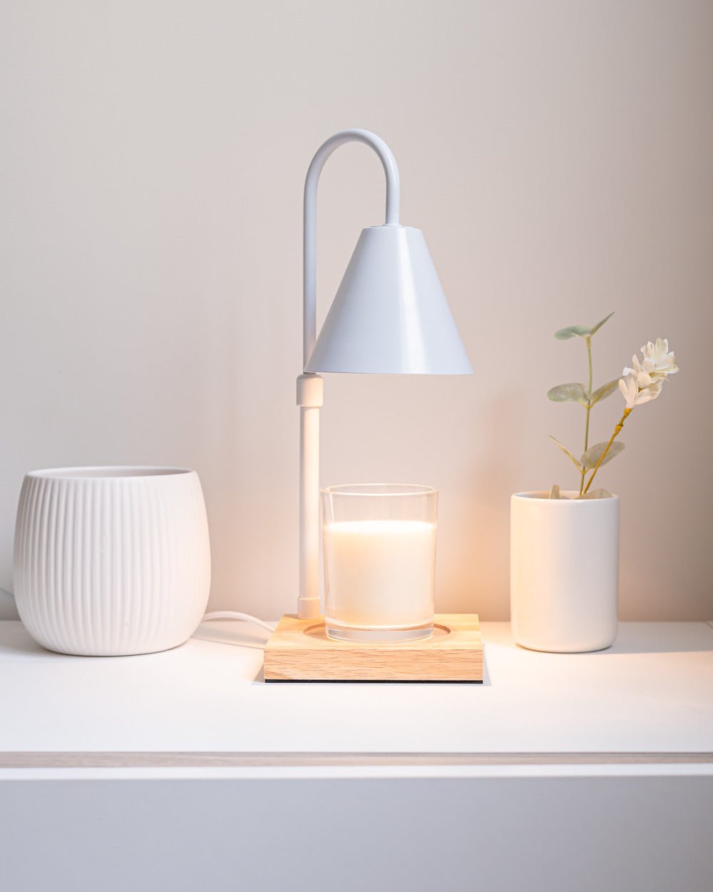 Lámpara para velas - PRANA - Flamingueo