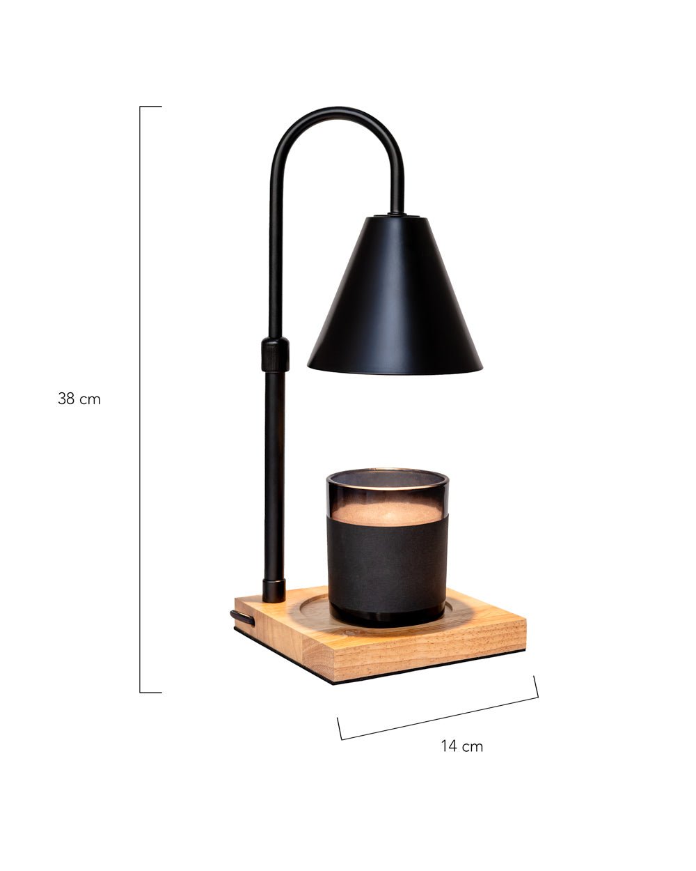 Lámpara para velas - PRANA - Flamingueo