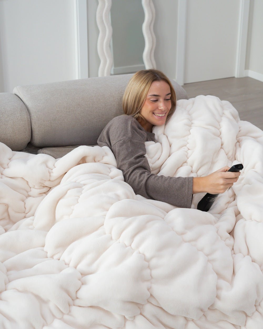 Manta Sofá - HARRIET - Flamingueo