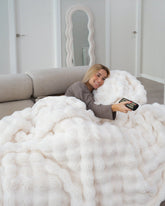 Manta Sofá - KAREN - Flamingueo